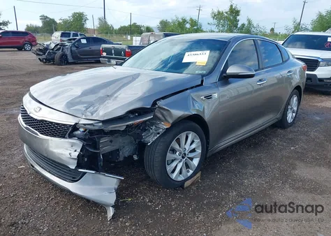 2017 Kia Optima Lx from USA, damaged, VIN 5XXGT4L38HG147714